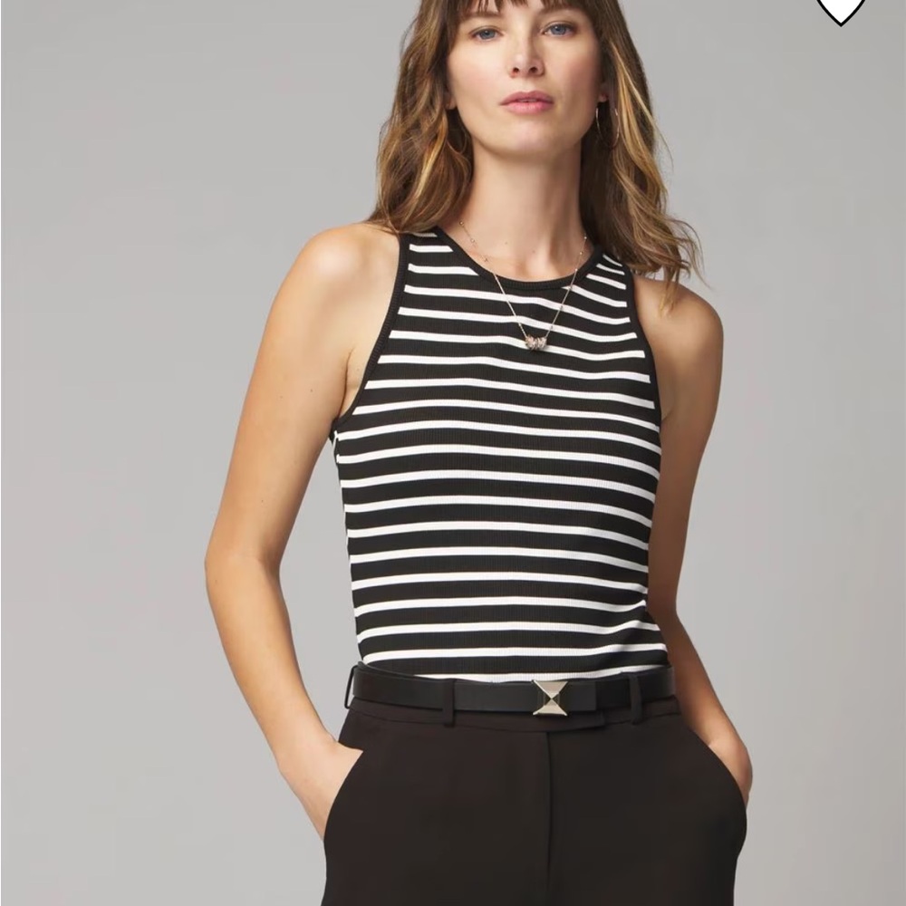 ❤️WHBM FORME™ Ribbed Stretch Tank